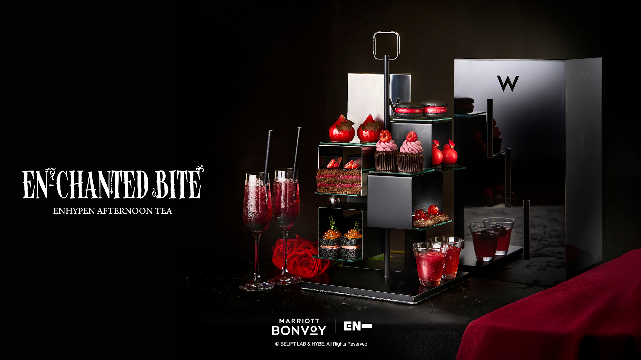 EN-CHANTED BITEソンフン Marriott Bonvoy unveils “EN-CHANTED BITE” Afternoon Tea with K
